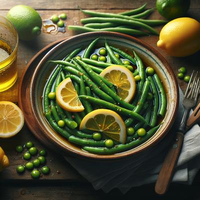 Image of Green Beans with Lemon and Oil