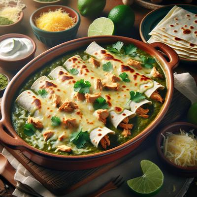 Image of Green Enchilada Chicken Filler