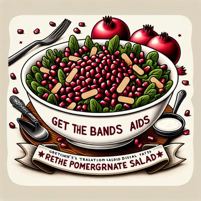 Image of Gretchen's Get the Band Aids Pomegranate Salad