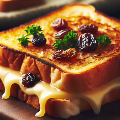 Image of Grilled Cheese on Raisin Bread