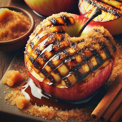 Image of Grilled Cinnamon and Brown Sugar Apples