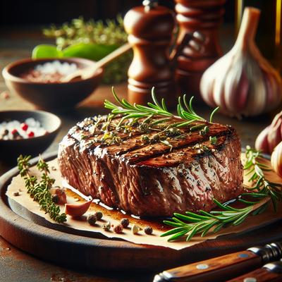 Image of Grilled Herb Marinated Flank Steak