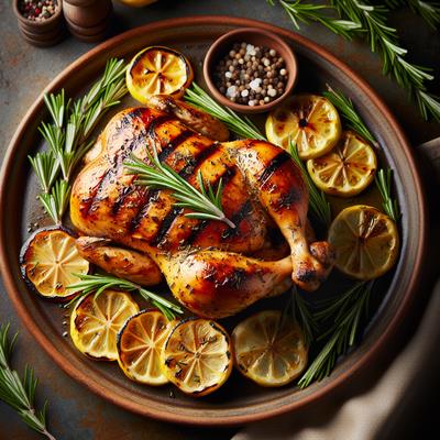 Image of Grilled Lemon and Rosemary Chicken