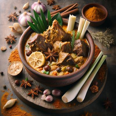 Image of Gulai Bagar Western Sumatran Curry
