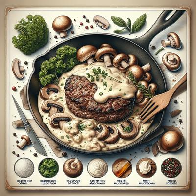 Image of Hamburger Stroganoff Skillet with Zing