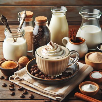 Image of Healthful Homemade Coffee Creamer with Flavor Options