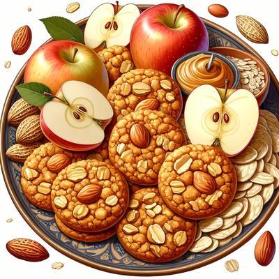 Image of Healthier Apple Peanut Butter Breakfast Cookies