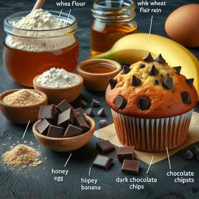 Image of Healthy Chocolate Chip Muffins
