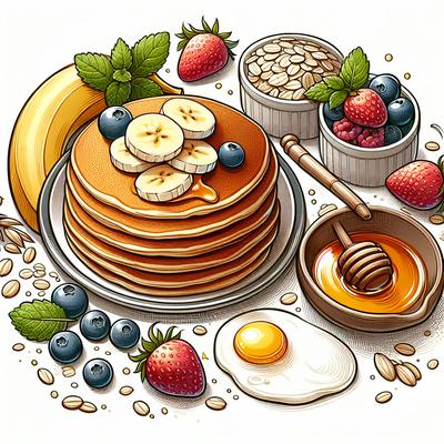 Image of Healthy Pancakes Really They're Healthy