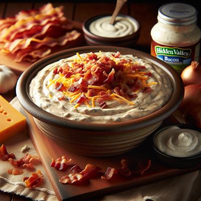 Image of Hidden Valley Bacon and Cheddar Dip