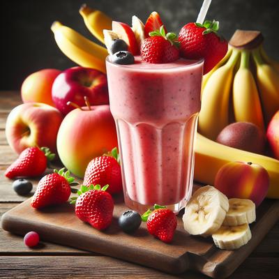 Image of High Calorie Fruit Smoothie