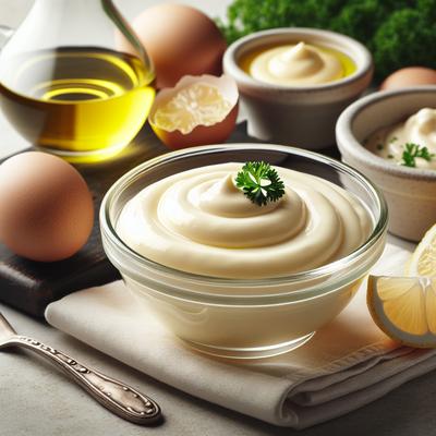 Image of Homemade Mayonnaise a La Craig Claiborne and Pierre Franey