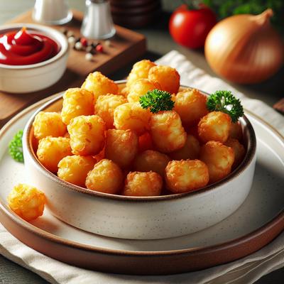 Image of Homemade Potato Tots Tater Tots