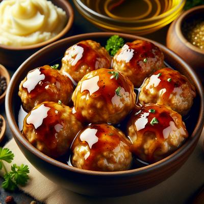 Image of Honey Mustard Turkey Meatballs