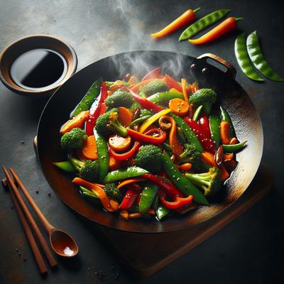 Image of Hot and Sticky Vegetable Stir Fry
