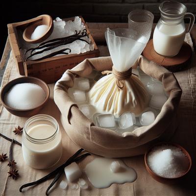 How to Make Ice Cream in a Bag No Cooking No Ice Cream Machine