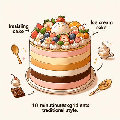 Image of Ice Cream Cake Takes 10 Minutes