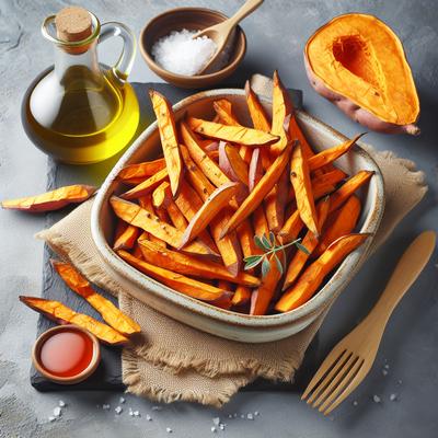 Image of Ina Garten's Baked Sweet Potato Fries