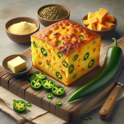 Image of Ina Garten's Jalapeno Cheddar Cornbread Barefoot Contessa
