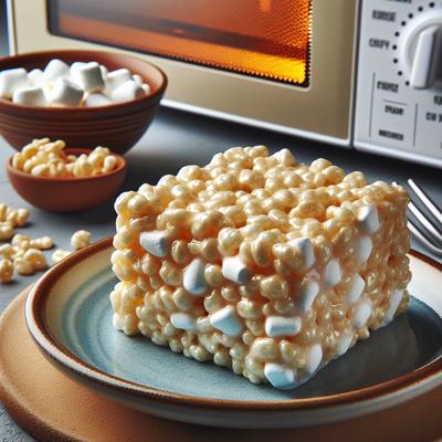 Image of Individual Rice Krispie Treat Microwave