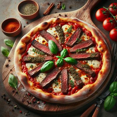 Image of Italian Pizzaiola Beefsteak Pizza Style