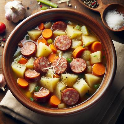 Image of Italian Sausage Potato Soup
