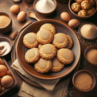 Image of Italian Sesame Seed Cookies