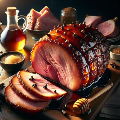 Image of Jim's Honey Glazed Ham