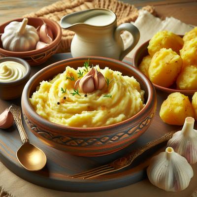 Image of John's Creamy Garlic Mashed Potatoes