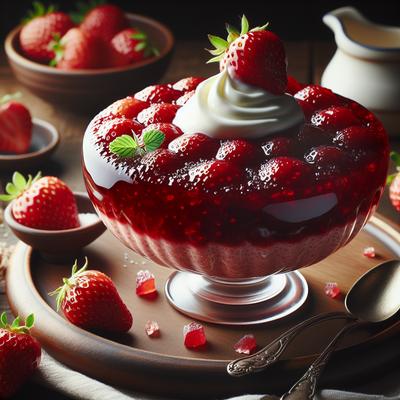 Image of Jordbaer Grod Danish Strawberry Pudding