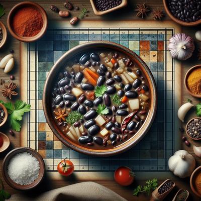 Image of Judy's Vegetarian Black Bean Soup