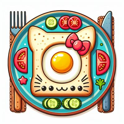 Image of Just 4 Kids Kitty's Egg in a Frame