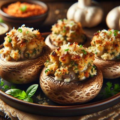 Image of Kat's Stuffed Mushrooms