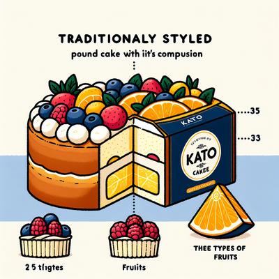 Image of Kato's Triple Fruit Pound Cake