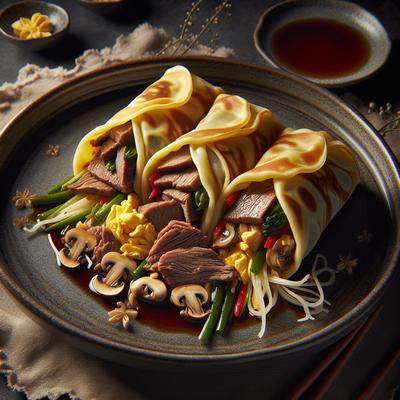 Image of Kelly's Moo Shu Pork or Beef Pockets