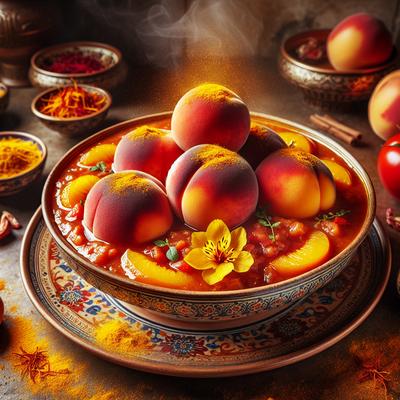 Image of Khoresht E Hulu Persian Peach Stew