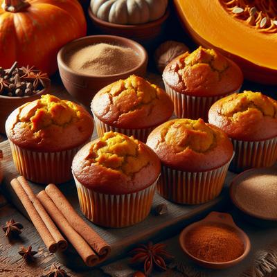 Image of Kimmy's Low Calorie Pumpkin Muffins