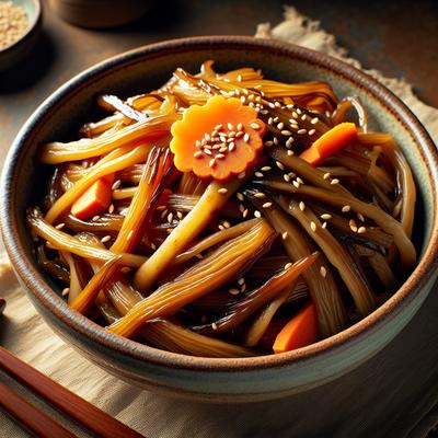 Image of Kinpira Gobo Braised Burdock Root