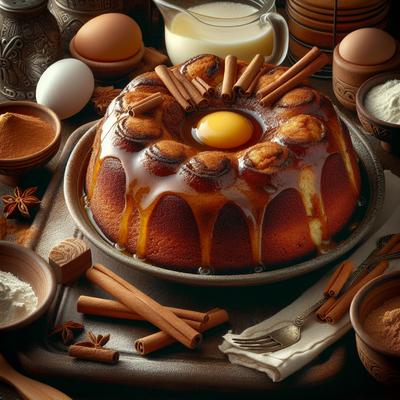 Image of Kittencal's 5 Minute Cinnamon Flop Brunch Cake