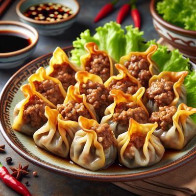 Image of Kona K's Ground Beef Wontons