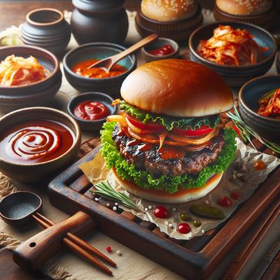 Image of Korean Barbecue Burgers