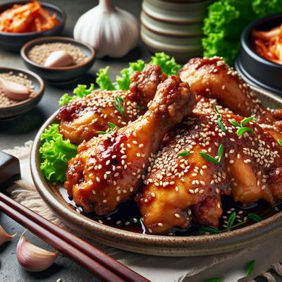 Image of Korean Fried Chicken Soy and Garlic