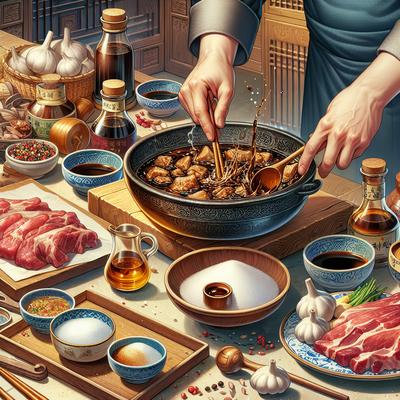 Korean Marinade for Meat for Up to 5 Pds of Meat