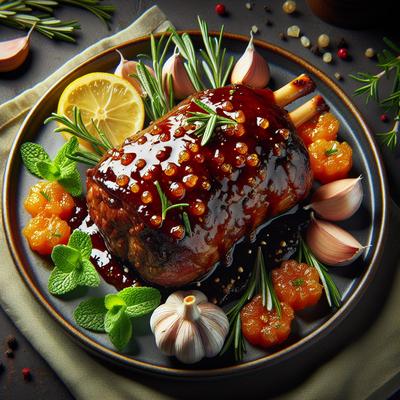 Image of Lamb with Marmalade Sauce