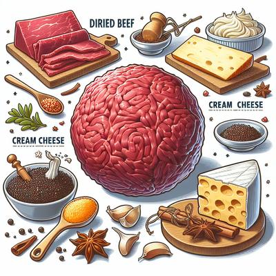 Image of Laura Lee's Dried Beef Cheese Ball