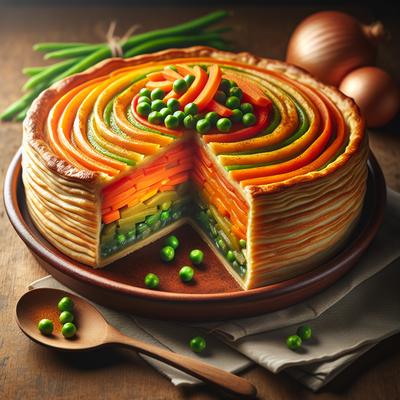 Image of Layered Vegetable Pie