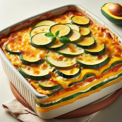 Image of Layered Zucchini Yellow Squash Casserole