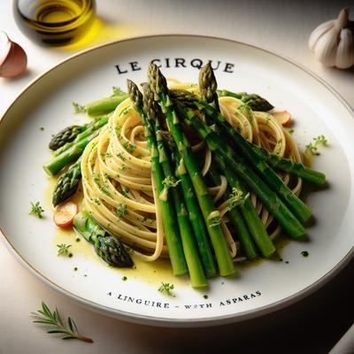 Image of Le Cirque's Linguine with Asparagus