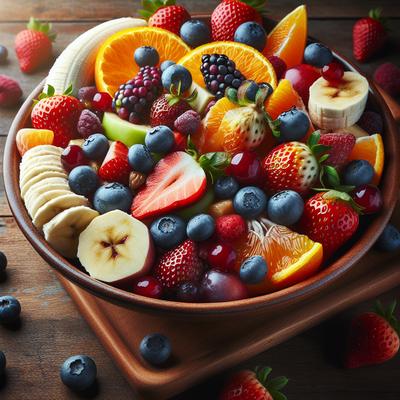Image of Leftover Fruits Breakfeast Salad