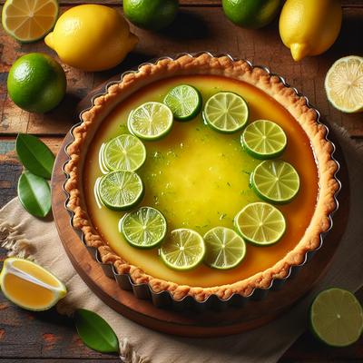 Image of Lemon and Lime Tart